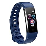 moreFit Fitness Tracker, Schrittzähler Uhr Fitness Armband mit Pulsmesser Schlafmonitor Stoppuhren Kalorienzähler Wasserdicht IP67 GPS Fitness Uhr Aktivitätstracker für Damen Herren Kinder