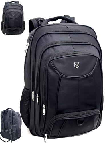 Mochila Gigante 80 Litros, Extra Grande, Espaçosa e Reforçada, Preto