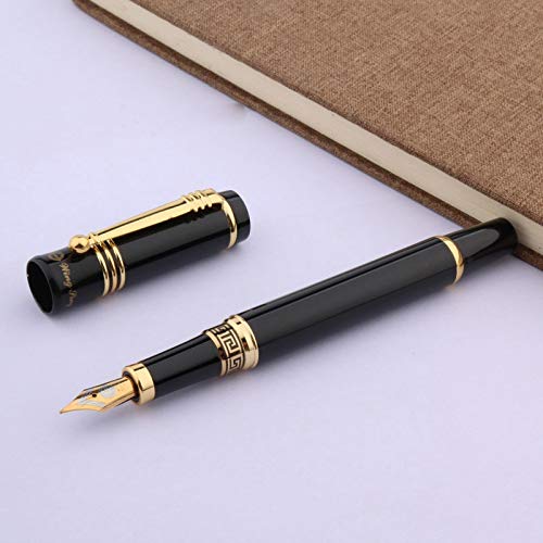 QPLNTCQ Escritura Pluma Clásico Wingsung Regalo Negro