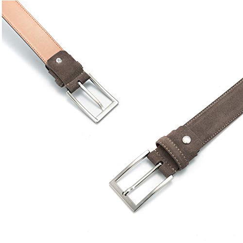 Image of Men's Suede Leather Belt