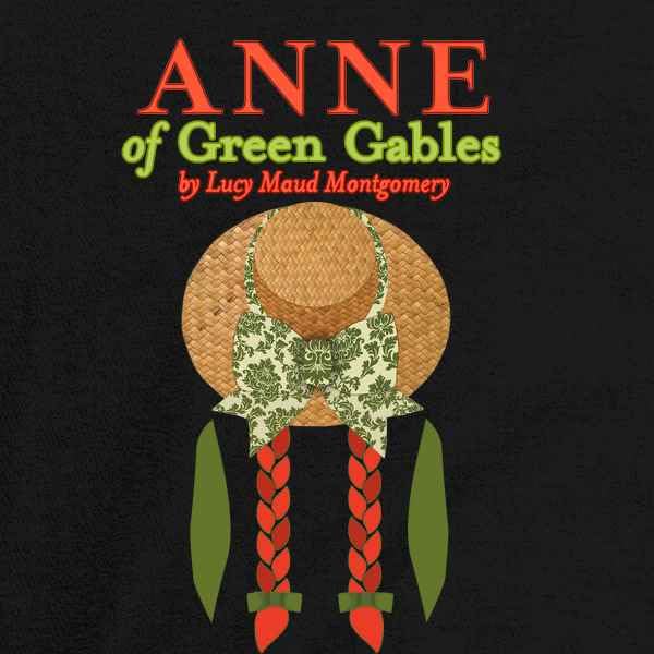 Image of Pop Threads Anne of Green Gables Lucy Maud Montgomery Book Art Youth Kids Girl Boy T-Shirt