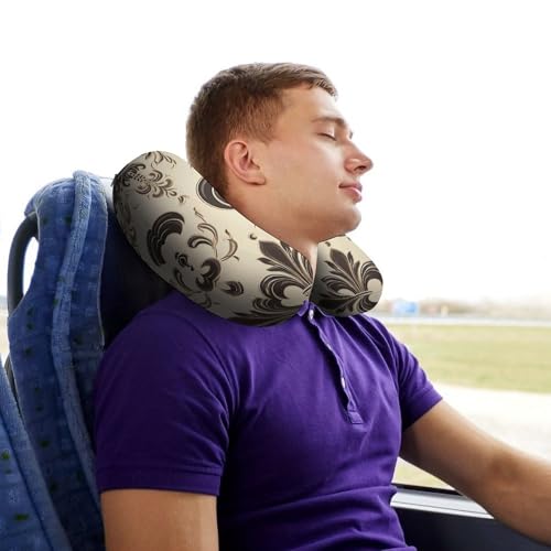 Almohada espuma viscoelástica 30 cm x 25 cm para viaje miniatura 7