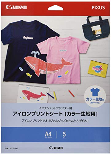 Amazon | キヤノン アイロンプリントシート DF-101A45 カラー