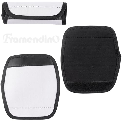 Framendino, 20 Pack Sublimation Luggage Handle Wraps Heat Transfer Neoprene for DIY Travel Suitcase Identifiers4