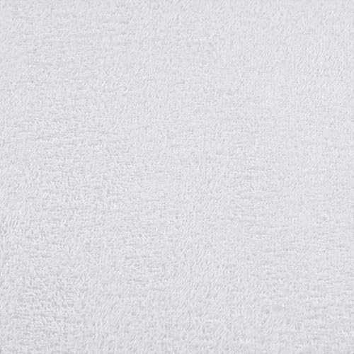 Drap de bain et serviette éponge 12 pièces 100% coton lavable