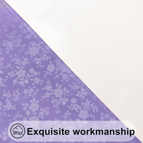 Image of Smiry Waterproof Heavy Duty Vinyl Fitted Tablecloth for 57 inch-68 inch Round Table