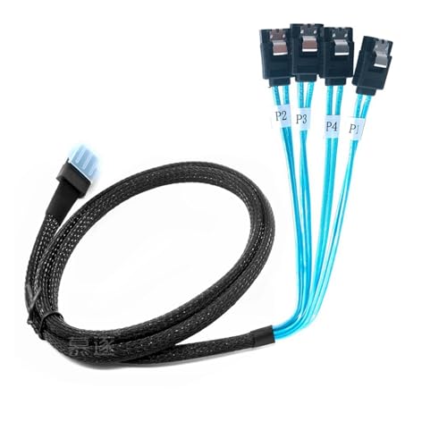 Cable S/AS 36P SFF-8087 a SATA 7P para Disco Duro miniatura 6