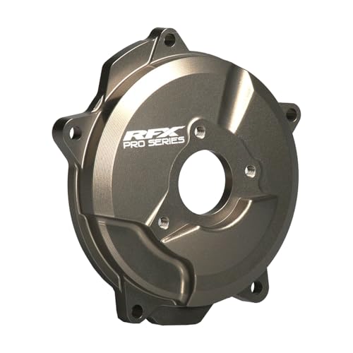 Couvercle d'embrayage RFX Pro anodisé dur idéal pour les courses de motocross 65cc