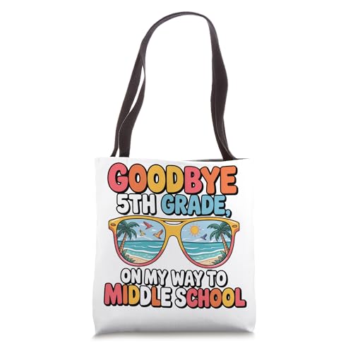 Bolsa tote de verano para despedida del quinto grado y transición a secundaria miniatura 1