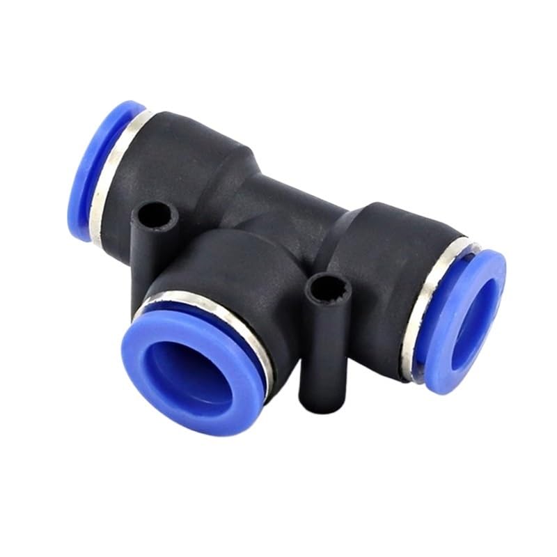20/50PCS Pneumatic Fittings Air Pipe Connector Tube Air Hose Quick Release Fitting PE PV PU PY SA PM 4mm 6mm 8 10 12mm 16mm(PE(50PCS),12mm)