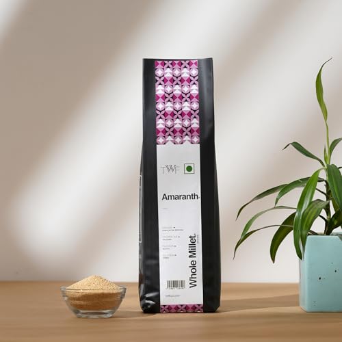 Image of TWF Unpolished Amaranth Whole Millet | 1kg | Hulled | Rajgira | Ramdana Seeds | Naturally Gluten-Free Supergrain | Calcium-Rich & Cholesterol-Free | Easy to Cook | Ideal for Fasting, Soups, Laddoos, Chapati & Salads