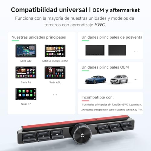 Mando inalámbrico ATOTOZONE AC-44F20 para solucionar la falta de botones en el volante 2