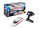 Revell RC Boot Sundancer, mit Schutzschaltung - die Propeller Laufen erst im Wasser Control Ferngesteuertes Boot, 31,5 cm, Weiß/Rot