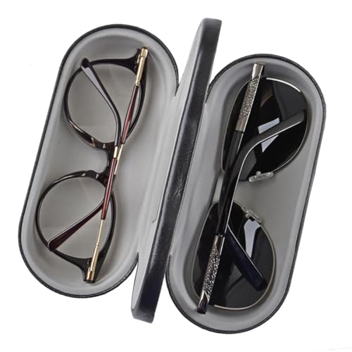 Étui à lunettes double coque rigide et protection antichoc renforcée