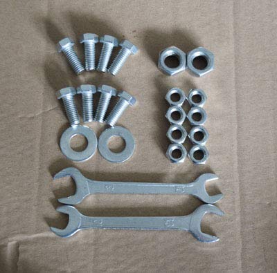 Carretilla portátil plegable con 8 ruedas para escaleras miniatura 6
