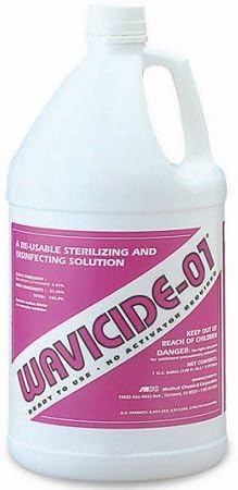 Wavicide Chemical Sterilizing and Disinfecting Solution - 1 Gallon Bottle