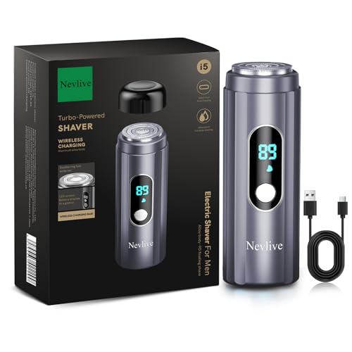 Facial Hair Removal for Women, USB-C Rechargeable Body Hair Trimmer, Mini Electric Shaver, Personal...