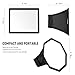 NEEWER Upgraded Flash Diffuser Speedlight Softbox Collapsible 2 Pack, (5.9