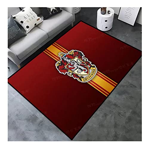 Ttedoye Alfombra de salón grande 3D de pelo corto, moderna, con estampado Harry Potter, moqueta antideslizante, gran tamaño, salón, niños, dormitorio, decoración del hogar, alfombras (7#,50 x 80 cm) Cover