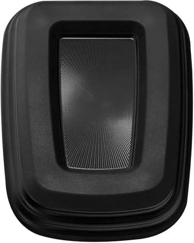 Repose-pieds moto anti-vibration, éliminez la fatigue en pédale pour touring noir