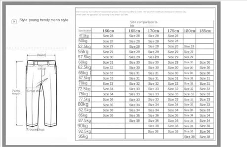 Men's Retro Mud-Color Jeans Thin Stretch Slim Fit Skinny Street Skinny Long Pants4