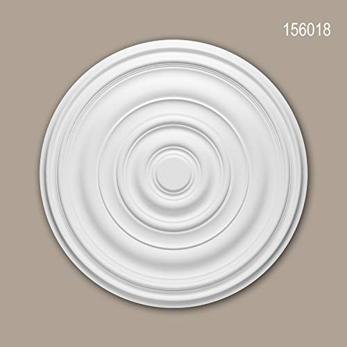 Rosetón Profhome 156018 poliuretano rígido moldeado para techos 3