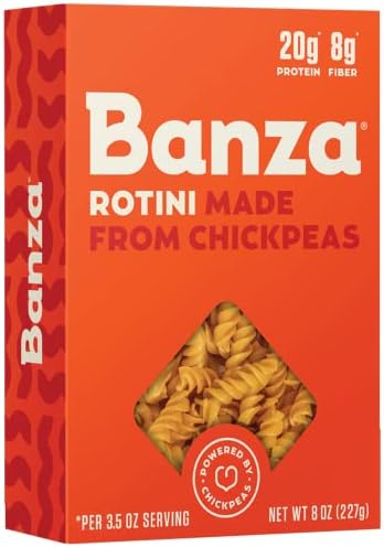 Banza Chickpea Rotini, 8 Ounce