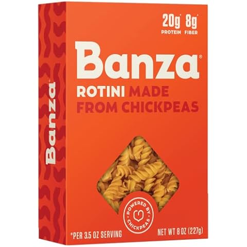 Banza Chickpea Rotini Pasta Cover