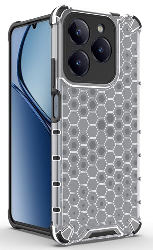 Image of Glasgow Back Case Cover Compatible with [ Realme Narzo N63 / Realme C63 ] (Stylish Design) - Transparent