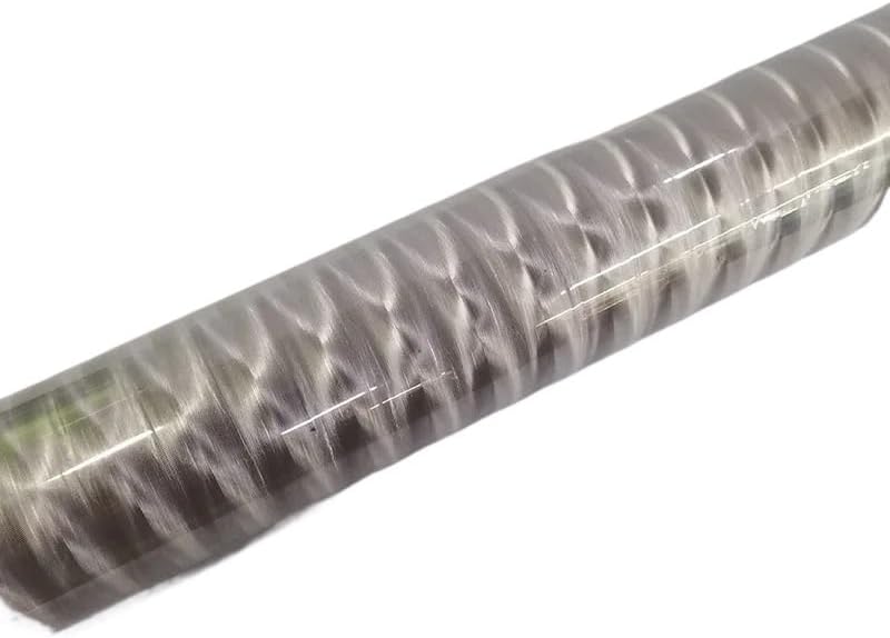 バスルームウィンドウフィルム， すりガラス風3D装飾窓用デカール 非粘着性 浴室 リビングルーム プライバシーフィルム(30x500