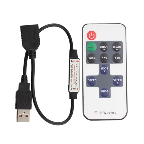 Tira LED USB 5V monocolor contra el cansancio de ojos al usar el ordenador