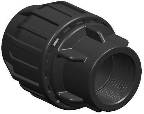 MDPE Water Pipe Fitting Adaptor Female 25MM X 1" Inch