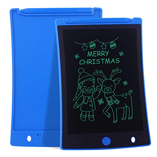 JefDiee 8.5 Inches LCD Writing Tablet Kids Drawing Writing Boards, Electronic Learning and Education Toys, Doodle Scribbler Boards Gifts for Kids and Toddlers at Home, School and Kindergarten (Blue)