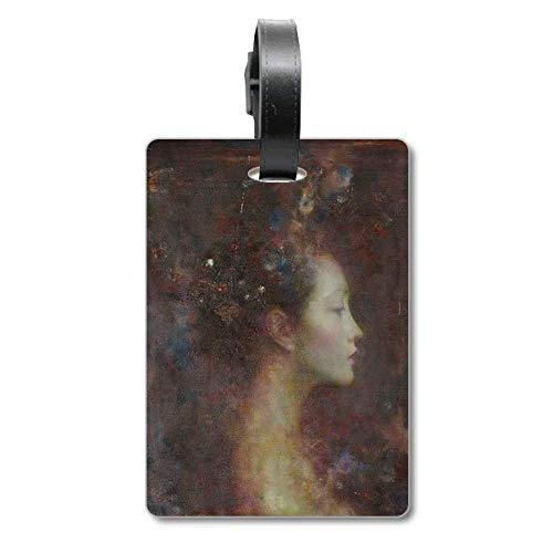 Étiquette d'identification bagage peinture à l'huile portraits XJJ luxe
