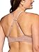 Vanity Fair Women's Effortless Underwire Bra, Buttery Soft Fabric & Lightweight Memory Foam Cups up to DD, Baked Blush Lace