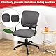 AONAYO 2 Pcs Bürostuhl Bezug,Sitzbezug Bürostuhl,Waschbarer Bezug Bürostuhl,Bezug Für Bürostuhl,Office Chair Cover,Geeignet Für Die Meisten Bürostühle (Rückenlehnenbezug Und Sitzkissenbezug)