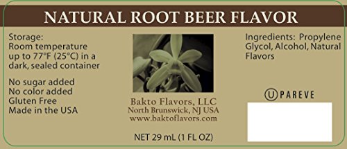 Natural Root Beer Flavor 3-1.0 OZ bottles