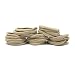Nylon Headbands for Baby Girls - Craft DIY Hair Bows - Bulk 100 Bands (Nude)