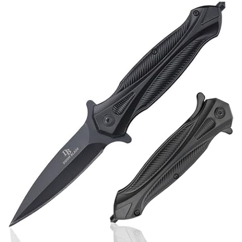 DOOM BLADE EDC Spring Assist Folding Pocket Knife Cover