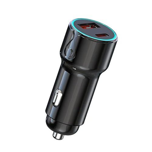 VK[\Pbg USB & USB-C J[`[W[ [dy PD30W+QC3.0/}[d/SzAFFLIC Type-C VK[\Pbg 12V/24VԑΉ ԍڏ[d12`24VԑΉ iPhone/Android/iPadΉ (_