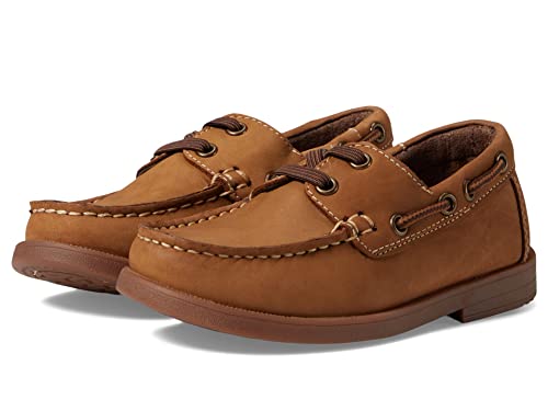 Florsheim Boy's Croquet Jr Moc Toe Boat Shoe (Toddler/Little Big Kid)