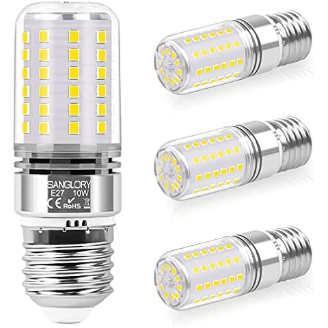 SanGlory Bombilla LED E27 10W 4000K Pack de 4 Cover