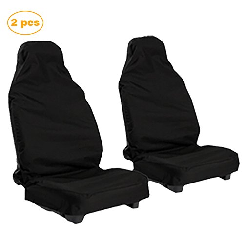 Centtechi 2 Protecteur de Siège de Voiture Housse Siege Auto Couvre Universelle Siège de housse de voiture - antidérapant, facile à nettoyer et sécurisé
