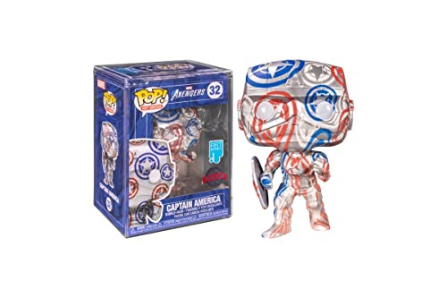 Funko Pop! Art Series: Marvel Avengers - Captain America (Special Edition)