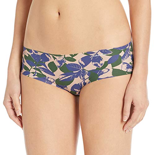 Calvin Klein Women's Invisibles Hipster Multipack-Panty, July Floral, M