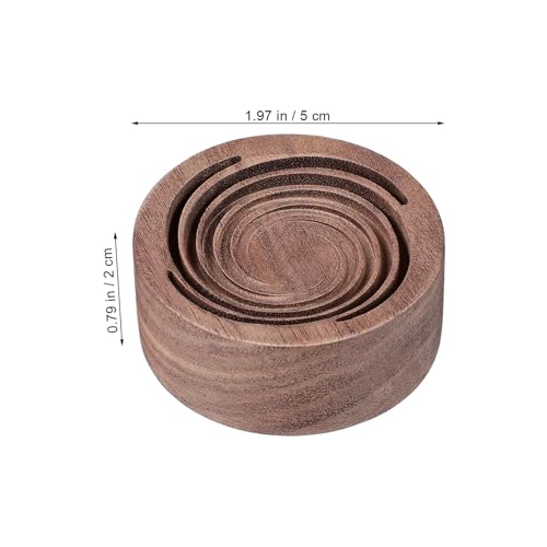 Difusor aromático eléctrico de madera para auto y hogar miniatura 2