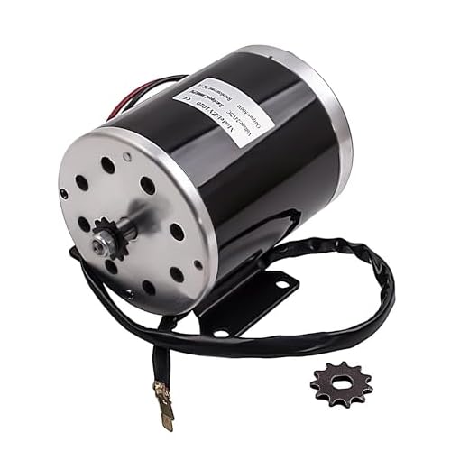 maXpeedingrods 500 W 24 V DC motor elscooter elmotor med hållare elmotor för ZY1020 scooter e-cykel minicykel 2500 RPM