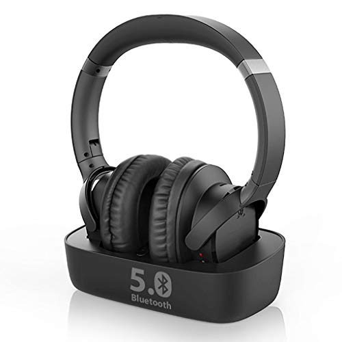thumbnail interactive-video image 1 of Daysnew Wireless Headphones For TV Watching With Charging Dock & RF 1 of 11