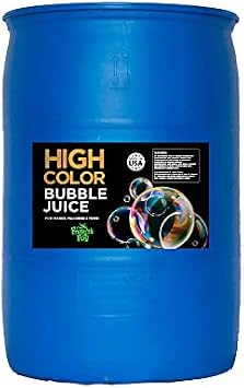 Froggys Fog - High Color Bubble Juice - Strong, Long-Lasting, Iridescent, Brilliant for All Bubble Machines and Bubblers - 55 Gallon Drum
