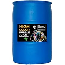 Froggys Fog - High Color Bubble Juice - Strong, Long-Lasting, Iridescent, Brilliant for All Bubble Machines and Bubblers - 55 Gallon Drum